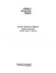 John Deere 225dlc Excavator Parts Catalog Manual pc10016 John Deere 225DLC Excavator Repair Technical Manual