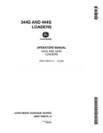 John Deere 350B Crawler Tractors Loaders Service Manual John Deere 344G and 444G Loaders Operator’s Manual