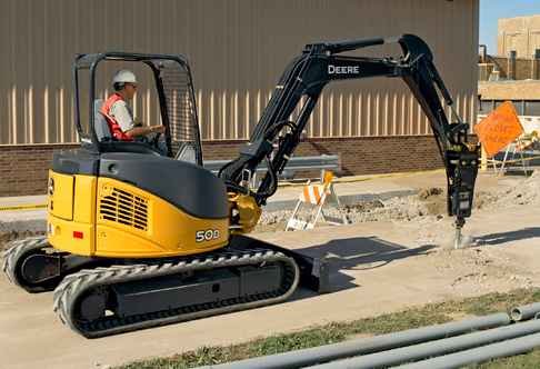 John Deere 50D Compact Excavator Parts Catalog