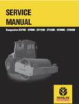 New Holland Cv1100 Cv1500 Compactors Service Repair Manual
