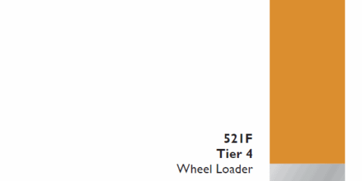 Case 521F Wheel Loader Technical Manual