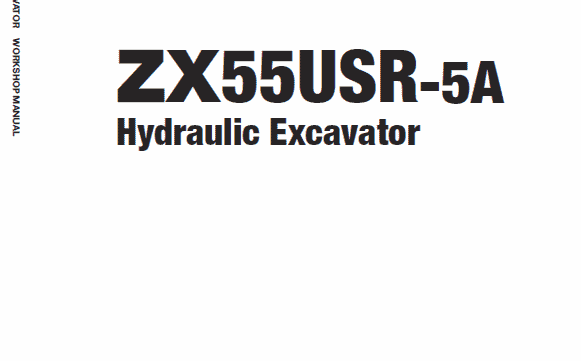 hitachi-ZX55USR-5A-Hydraulic-excavator-workshop-manual
