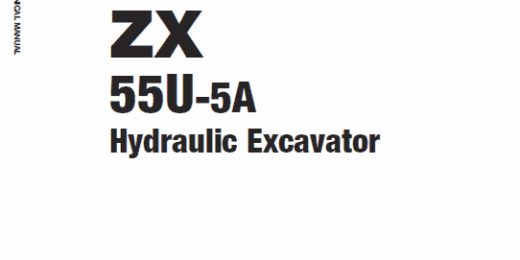 hitachi-zx55u-5a-mini-excavator-technical-repair-manual