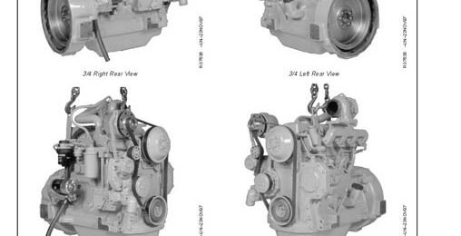 John Deere PowerTech 4.5L, 6.8L Diesel Engines Technical Manual CTM207