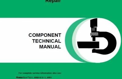 John Deere PowerTech 6.8L 6068 Natural Gas Engines Technical Manual CTM146