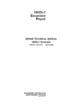 TM2360 John Deere 350DLC Excavator Repair Service Manual