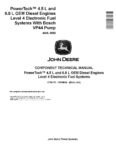 John Deere CTM331 4045 6068 Stanadyne DE10 Manual John Deere CTM170 4045 6068 Bosch VP44 Fuel Manual