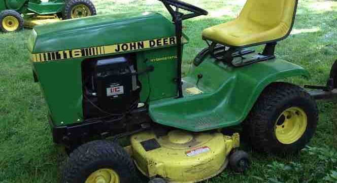 John deere 116h John deere 116h Technical Service Manual - Tm1206