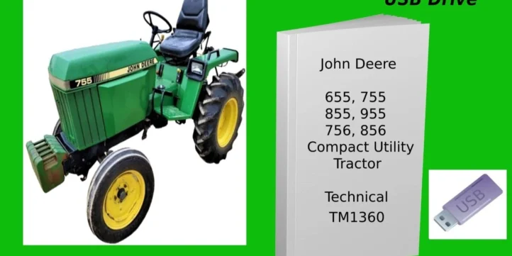 John Deere 655 755-756 855 856 955 Tractor Workshop Repair Manual