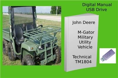 John Deere M-Gator Repair Technical Manual TM1804