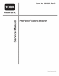 John Deere QuikTrak Pro 648R 652R 652R-EFI Operators Manual Toro Pro Force Blower remote programming pdf