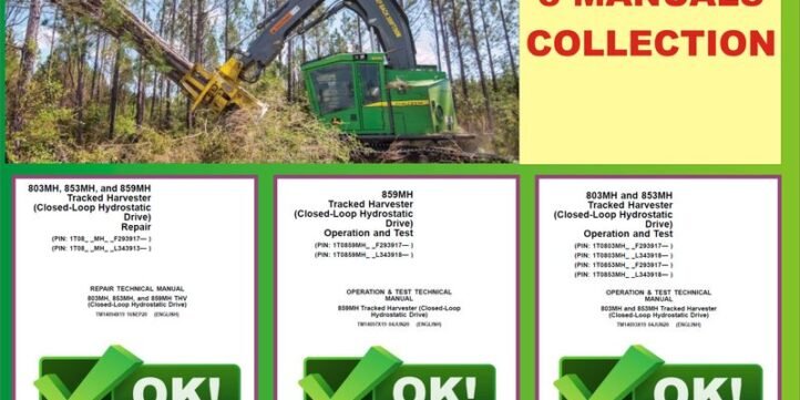 John Deere 803MH, 853MH, 859MH Tracked Harvester Repair Manual