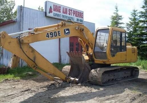 John Deere 490 Excavator Diagnostic Repair Manual