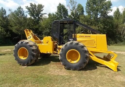 John Deere 640D Skidders