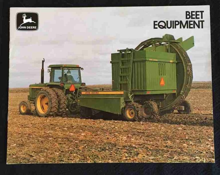 John Deere 4310 4310A Beet Harvesters
