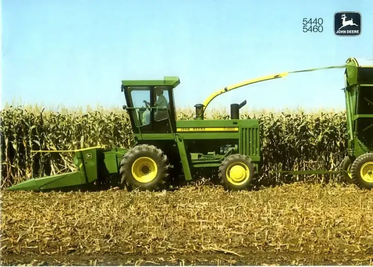 John Deere 5440 5460 Forage Harvesters Technical Manual