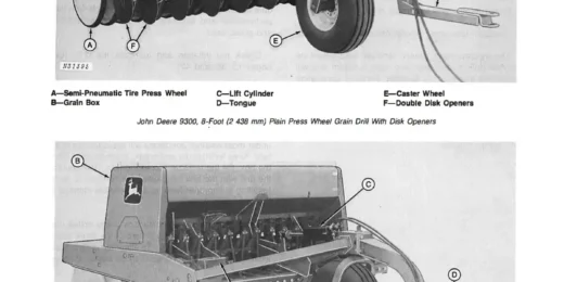 John Deere 9000 Grain Drills Technical Manual TM1174