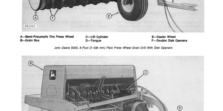 John Deere 9000 Grain Drills Technical Manual TM1174