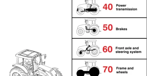 Valtra N122V, N122D, N142V, N142D, X120 Tractors Repair Manual