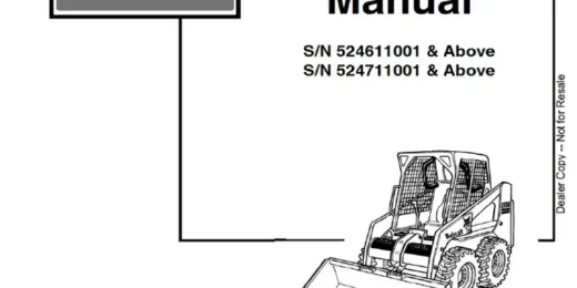 Bobcat 130 Hydraulic Excavator Service Repair Workshop Manual