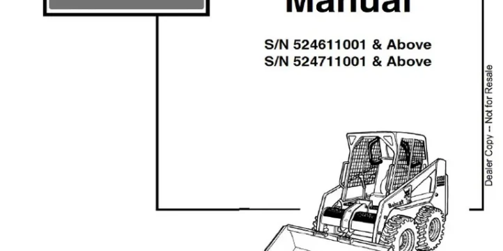 bobcat Bobcat 130 Hydraulic Excavator Service Repair Workshop Manual