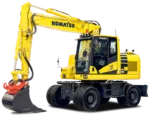 Komatsu Pw160-7h Wheeled Excavator Service Repair Manual