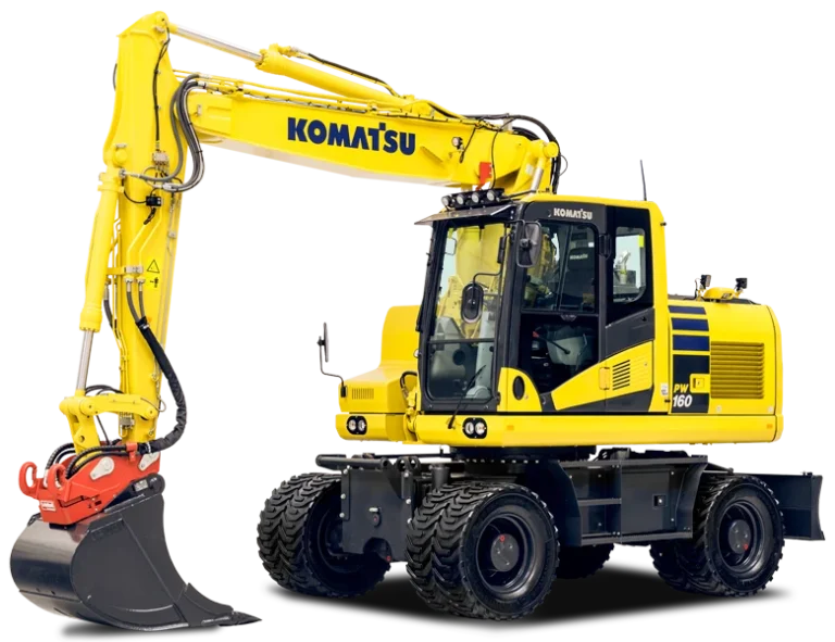 Komatsu Pw160-7h Wheeled Excavator Service Repair Manual