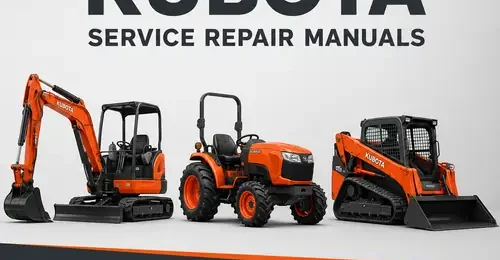 kubota-technical-service-repair-manuals