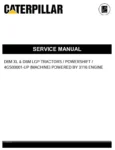 Service Manual Caterpillar D6M & D6M LGP CAT D6M XL LGP 3116 Engine Service Repair Manual