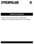 D6M XL LGP Caterpillar Service Repair Manual 3116