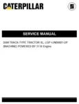 Caterpillar D6M XL LGP Service Repair Manual 3116