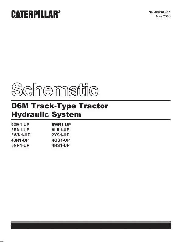 Caterpillar D6M XL LGP 3116 Engine Service Manual