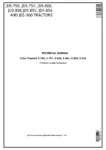 John Deere 5-750 5-754 5-800 5-804 5-850 5-854 China Tractors Technical Manual TM700119