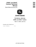 John Deere 5036C and 5042C Tractors (Export Edition) Technical Manual TM901719