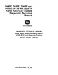 John Deere 5045E, 5055E, 5065E and 5075E FT4 Tractors (MY18-22, North American Edition) Diagnostic Manual TM902419