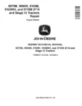 John Deere 5075M John Deere 5075M, 5090M, 5100M, 5100MH and 5115M FT4 and Stage V Tractors (Export Edition) Repair Manual TM903819