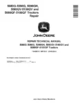 John Deere 5080G 5080GF 5080GV 5090G 5090GF 5090GH 5090GV 5100GF 5100GV Tractors Repair Manual TM402519