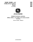 John Deere 5076E 5076EL John Deere 5090E 5090EL 5100E FT4 Tractors Repair Manual TM611419