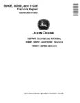 John Deere 5090E 5090EL John Deere 5090E 5095E 5100E Tractors Repair Manual TM704619