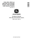John Deere 5103 5203 5303 5403 Tractors Technical Manual TM4829