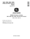John Deere 5403, 5600, 5603, 5605, 5700 and 5705 Tractors (PIN Prefix: CQ) Repair Manual TM8139