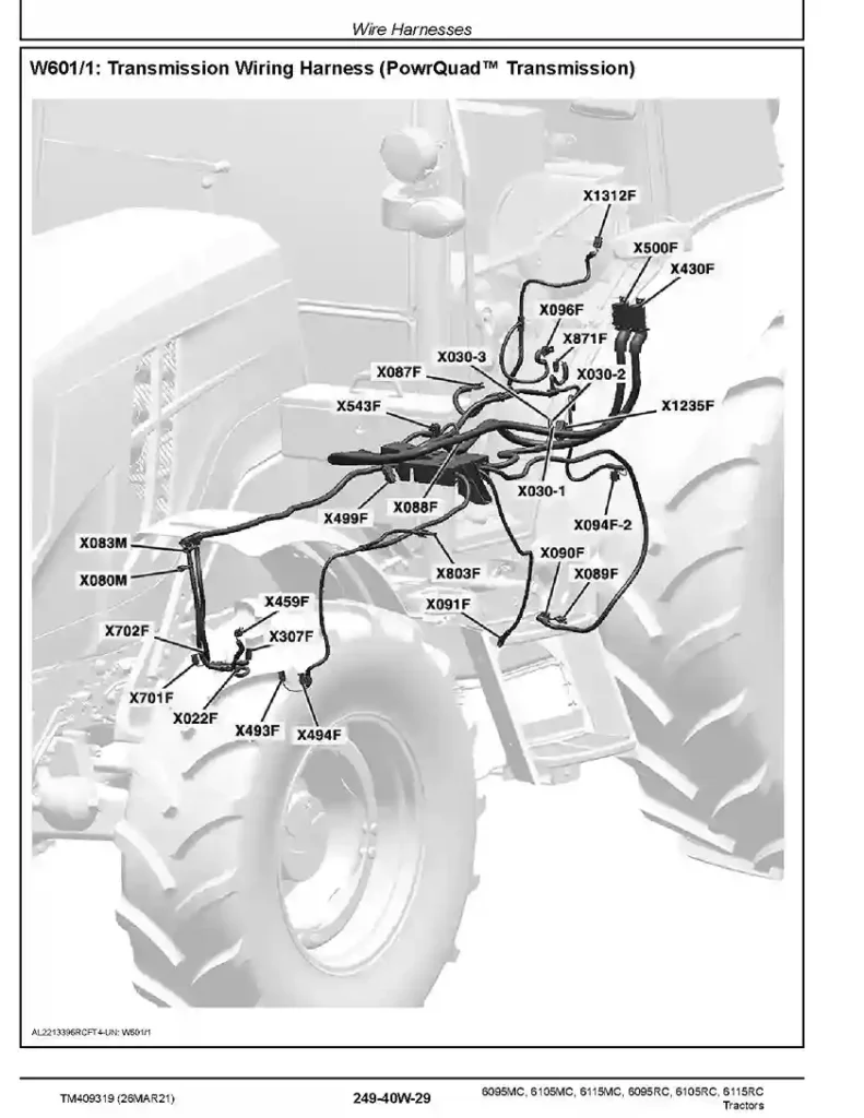 John Deere 6095MC-6115RC Tractors Diagnostic Manual TM409319