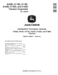 John Deere 6100D 6110D 6115D 6125D 6130D 6140D Tractors Diagnostic Manual TM605119