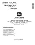 John Deere 6110-6510 Tractors Diagnostic Manual TM4724 John Deere 6110 6110L 6210 6210L 6310 6310L 6310S 6410 6410L 6410S 6510L 6510S Tractors Diagnostic Manual TM4724