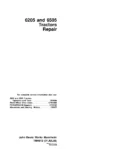 John Deere 6205 John Deere 6205 6505 Tractors Repair Manual TM4612