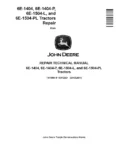 John Deere 6E-1404 John Deere 6E-1404 6E-1404-P 6E-1504-L 6E-1504-PL Tractors Repair Manual TM706619