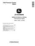John Deere 7330 Premium Tractors Repair Manual TM400219