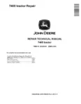 John Deere 7405 Tractors Repair Manual TM6014 John Deere 7405 Tractors Repair Manual TM6014