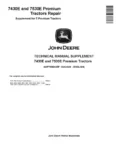 John Deere 7430 7430E 7530 7530E Premium Tractors Repair Manuals TM8042