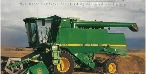 John Deere 9400 9500 9600 Maximizer Combines Diagnostics Manual PDF